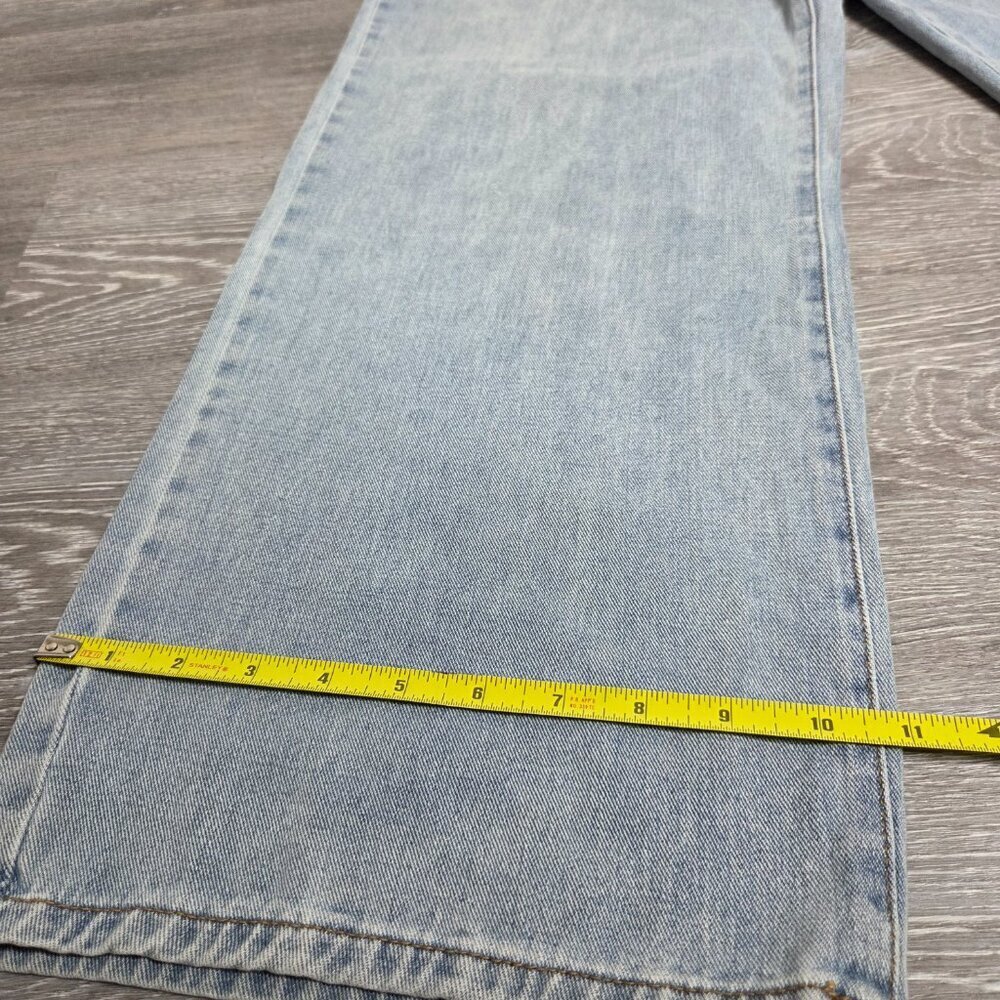 NWT Oliver Logan - Women's Thompson Low Slung Wide Leg Denim Jeans - Size 26 - Picture 10 of 16